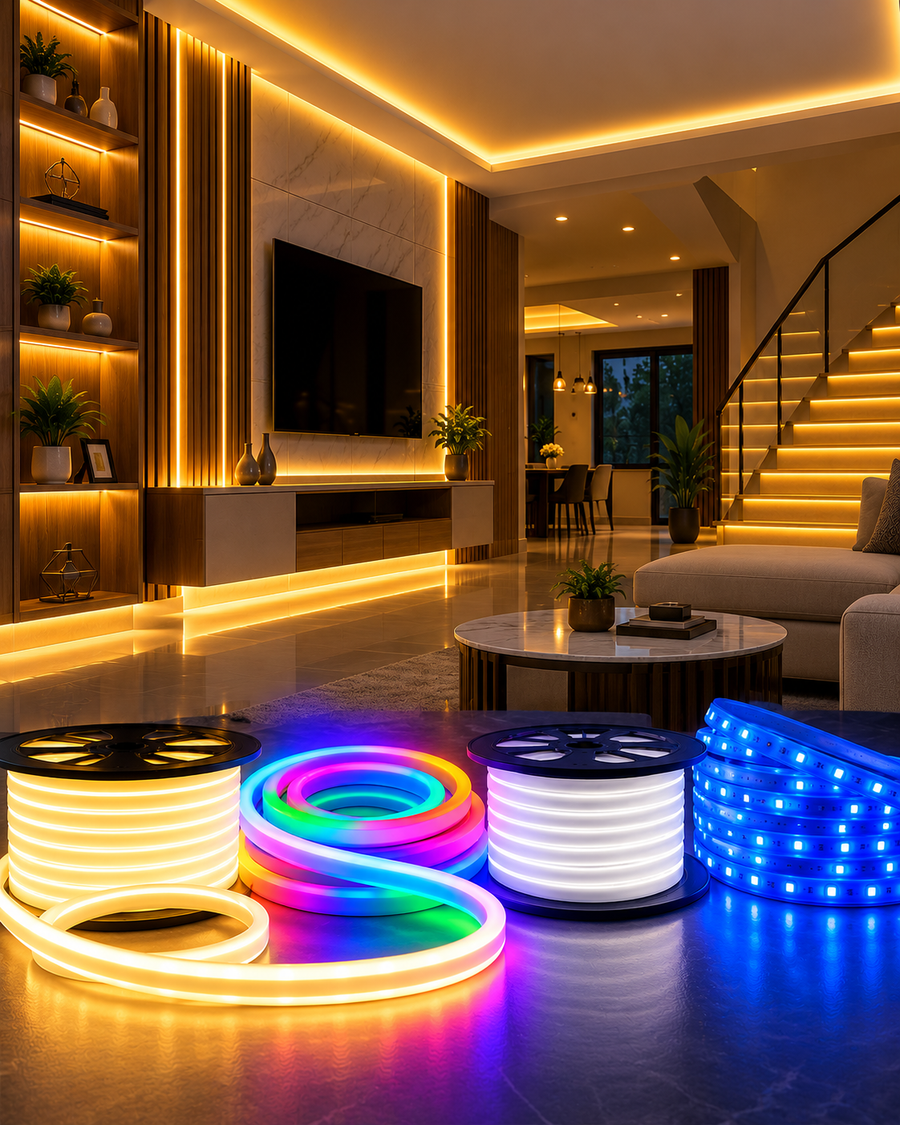 Rope, Neon & Strip Lights
