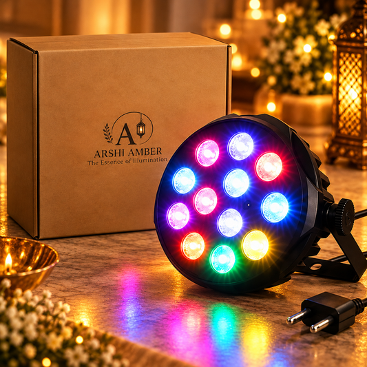 Remote LED PAR Light RGB