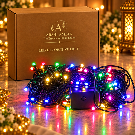5mm Frosted LED Light – Black Wire, Multi-Colour
