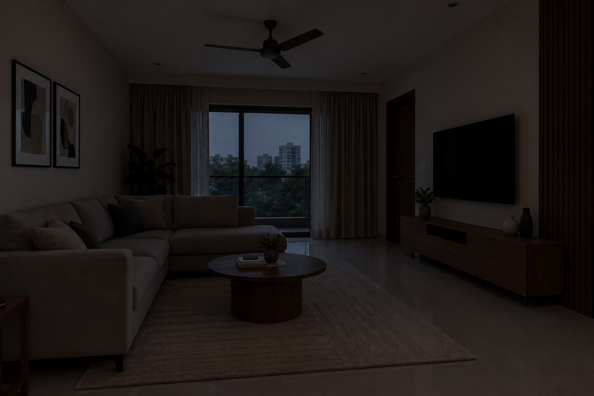 The Same Space, Without the Glow
